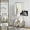 Estante Móvil de Ropa de Moda para Dormitorio, Estante de Almacenamiento de Ropa para Interiores del Hogar, Perchero para Sala de Estar y Balcón