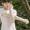 Guantes de hombre súper elásticos de modal para verano, conducción, protección UV, ciclismo al aire libre, manga para brazo, protector de brazo