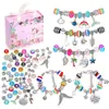 Traje de 85 piezas de cuentas de aleación con agujero grande, colgante de gota de aceite de resina de colores, joyería transfronteriza, traje DIY, regalo para niños