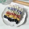 Paquete de 6 Scrunchies de Satén Versátiles Gomas Básicas para el Cabello Bandas para el Cabello Estilo Japonés Accesorios para el Cabello Esponjosos