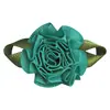 Fábrica de Fitas Folha em Oito 3D Decoração Floral Feita à Mão Fita de Cetim de Poliéster Fita de Organza Decoração de Folha Fita Floral