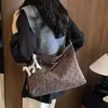 Bolso para Mujer 2026 Otoño Nuevo de Moda Tendencia Bolso Tote de Gran Capacidad con Diseño de Lunares Bolso de Hombro Casual