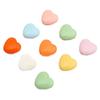 Cuentas Acrílicas Coloridas con Forma de Corazón de Durazno de 17 mm para Cadena de Teléfono Móvil Hecha a Mano DIY Accesorios de Joyería Cuentas Joyería
