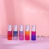 Botella de Vidrio con Ruedita de 5ml y 10ml, Botella Graduada con Ruedita, Botella Dispensadora de Perfume, Botella de Vidrio para Aceite Esencial, Botella de Vidrio para Empaque Cosmético