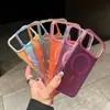 Funda magnética para teléfono Apple 18 con patrón de ondas, adecuada para iPhone 17 Pro Max, cambio de color aurora, funda protectora anticaídas 16