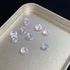 Nuevo modelo transfronterizo: Serie de colores macaron electrochapados Ditu Spider Cut Pro, accesorios para decoración de uñas DIY, aretes y diamantes sueltos redondos