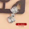 Hebilla Hanfu Botones Metálicos Cheongsam Botones Hechos en Song Hechos en Ming Hebilla Antigua Hebilla Dorada Plateada Botones de Cuello de Abrigo Antiguo