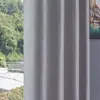 Cortinas Jacquard de Seda Negra Alta Opacidad Gris Claro Fabricante Temu Xiyin Cortinas Terminadas de Comercio Exterior