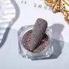 Rede Vermelha Pó de Strass de Cristal Arte de Unha Lã Glitter Super Brilhante Iridescente Laser Brilhante Decorações de Unha de Cristal Pó Areia de Cristal