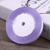 Cinta de satén de 6 mm de ancho cinta tejida roja tela de cinta de seda 6 milímetros embalaje trenzado cinta para el pelo cinta fina accesorios para el cabello adornos para el cabello cinta de colores