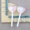 Amor Paleta Estrella de Cinco Puntas DIY Productos Hechos a Mano Dulce Resina Pegamento Crema Accesorios Material para Decoración de Carcasa de Teléfono Móvil