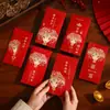 Venta al por mayor Sobres Rojos del Zodiaco del Año de la Oveja 2027 Festival de Primavera Cartón Espeso Bolsas de Dinero de la Suerte Festival de Año Nuevo Venta Directa de Fábrica Fuente