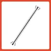 Varilla Telescópica de Acero Inoxidable Sin Taladro Barra para Secar Ropa Barra para Cortina de Ducha de Baño Barra de Cortina Barra para Cortina de Puerta Barra de Soporte para Armario de Dormitorio