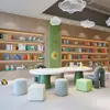 Juego de mesa y silla para niños de madera maciza para jardín de infantes, juguetes de manualidades de aprendizaje para educación temprana, escritorio para leer, escribir y dibujar
