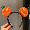 Accesorios para el Cabello de Muñeca de Dibujos Animados Adorno para la Cabeza de Rendimiento para Disfraz de Vacaciones de Mujer Diadema de Demonio Calabaza Divertida de Halloween