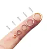 100 Piezas anillo abierto anillo de conexión de hierro pulsera collar material hecho a mano accesorios de joyería DIY multicolor apertura