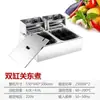 Máquina de Olla Caliente Eléctrica Comercial para Cocinar Ingredientes, Freidora Eléctrica de Escritorio, Cocedor de Fideos Multifuncional para Puesto