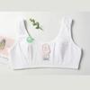 Nova moda de roupa íntima respirável macia e confortável, sem ponto convexo, top sem alças de personalidade simples com bojo de esponja