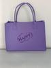 Bolsa de Fieltro de Gran Capacidad, Bolsa de Compras Tipo Tote, Diseño Estilo Celebridad de Internet, Bolsa de Mano Hecha a Mano para Mujer con Colores Ricos y Almacenamiento