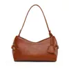 Bolsa de Ombro Simples Transfronteiriça Moda de Alta Qualidade para o Dia a Dia Feminina Nova Retrô Bolsa de Axila Feminina Atacado Personalização