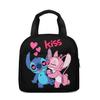 Bolsa de almuerzo Stitch de tela Oxford con dibujos animados, bolsa para conservar el calor, bolsa de aluminio para picnic, bolsa de almuerzo portátil