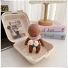 Natasha 14cm Ropa para Muñeca Pequeña Negra Artículo Popular de Celebridad de Internet Ropa para Muñeca Alivio del Estrés Ropa Natasha Suéter Pijama