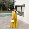 Vestido Largo Blanco de Alta Gama con Volantes Estilo Hada, Vestido de Tirantes para Vacaciones de Verano en la Costa, Ropa Femenina Atmosférica