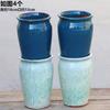 Vaso de cerâmica carnudo, planta de cerâmica, cerâmica retrô, areia roxa, atacado, simples, criativo, grande, pequeno, vaso de cerâmica, especial, desktop