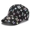 Gorra de Béisbol de Moda con Graffiti de Dibujos Animados Coreanos Personalizada Urbana de Moda para Hombre y Mujer Sombrero Moda Europea y Americana Gorra Hip Hop Gorra