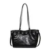 Bolso de mujer de gran capacidad, nuevo bolso tote vintage de otoño 2026 para ir al trabajo, bolso de hombro y cruzado versátil de alta gama
