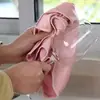 Paño de microfibra para limpiar cristales en stock, toalla absorbente de cocina para limpiar espejos, paño para copas de vino sin marcas de agua, paño de limpieza para el hogar