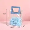 Bolsas de Mano Transparentes de PVC en Stock con un Toque de Lujo para el Festival del Medio Otoño, Día Nacional, Bolsas de Regalo de Cumpleaños y Bolsas de Mano de Plástico para Bodas