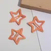 Estilo coreano clip BB de estrella de cinco puntas para colorear DIY accesorios para el cabello pasador lateral para niños accesorios para el cabello