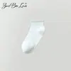 Calcetines Cortos Zobaron de Primavera y Otoño, Calcetines Lisos para Mujer, Algodón Puro, Estilo Japonés, Calcetines Cortos Casuales Deportivos para Estudiantes, Absorbentes de Sudor y Antibacterianos
