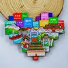 Serie de GuangdongChaozhou y Guangdong Oriental Encanto Antiguo Ciudad de Chinos de Ultramar Magnéticos para Refrigerador Souvenirs Turísticos Culturales y Creativos Pegatinas Magnéticas