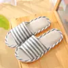Zapatillas de Algodón para Pareja de Primavera y Otoño para Mujer Verano Lino Hogar Interior Piso de Madera Suela Suave Casual Antideslizantes Zapatos Precio Especial