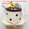 Cesta de Almacenamiento para Pastel de Muñeca Divertida Juguetes para Niños Cesta Tejida de Cuerda de Algodón de Dibujos Animados Caja Organizadora de Bocadillos para Escritorio de Sala de Estar
