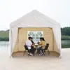 Toldo Sencillo Protección Solar Exterior Cobertizo para Estacionar Cobertizo Móvil para Coche Parasol Móvil Metabo