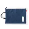Bolsa para Documentos A4 Bolsa Portátil para Documentos Bolsa para Classificação de Matérias de Estudante Bolsa de Lona com Zíper Multicamadas Bolsa para Informações de Reunião de Escritório