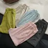 Pantalones Finos Frescos Clase A para Niños de Algodón Puro Largos de Algodón de Bambú Pantalones para Niños y Niñas Estilo Primavera y Verano para Niños Ropa Infantil