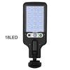 Luz de Calle Solar para Exteriores con Inducción de Cuerpo Humano Luz de Calle Luz de Pared con Inducción para Patio Iluminación Rural Luz de Calle Solar Pequeña