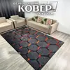 Alfombra para sala de estar estilo nórdico, resistente a la suciedad, resistente al desgaste, alfombra de terciopelo de cristal, área grande de cobertura total, alfombra para sofá y mesa de centro del hogar