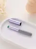 Nuevo Mini Pincel de Labios con Tapa Pincel para Labial Cabeza Redonda Mango Corto Pincel para Tinte de Labios Pincel Cosmético Portátil Pelo Suave con Corrector