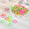 Peluche para Niños Banda de Goma Pequeña Banda para el Pulgar Pequeña para el Cabello Bebé No Lastima el Cabello Banda Elástica Alta Banda de Goma de Peluche Banda Pequeña para el Cabello