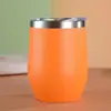 Venta al por mayor del fabricante Más vendido Transfronterizo Doble capa Acero inoxidable Vacío 12 oz Taza para huevo Taza termo Comercio exterior Listo para enviar Taza de regalo