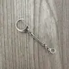 Cadena de Serpiente con Cierre de Pinza de Cangrejo, Cadena Antiperdida para Memoria USB, Colgante Llavero de Aleación de Zinc, Llavero de Cadena de Serpiente
