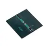 Venta al por mayor de fábrica módulo pequeño de celda solar cuadrada 65*65mm placa de goma solar de gota 0.5W