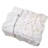 Manta para Bebé Crepé Colcha de Aire Acondicionado Gorro de Bebé Manta para Descanso de Niños Verano Fresca Colcha para Recién Nacido Colcha de Aire Acondicionado