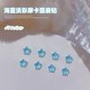 Macaroon Moca K9 Diamante Joyería para Uñas Luna Mariposa Amor Estrella Pequeña Decoración Armadura Hielo Uso al por Mayor
