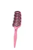 Peine de Gradiente Hueco Transfronterizo, Peine Ovalado para Alisar el Cabello Lacado, Peine Ovalado para Peinar el Cabello Esponjoso, Peine Oscilante